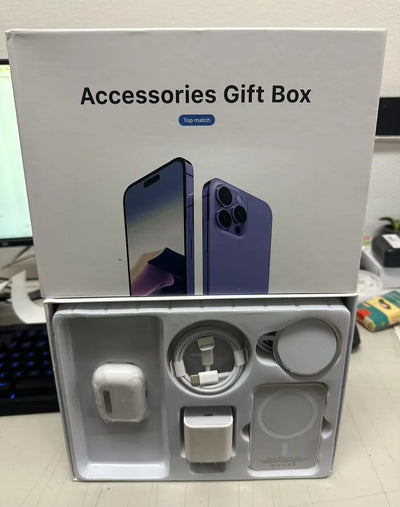 Universal Smartphone Accessories Gift Box Set 5 In 1