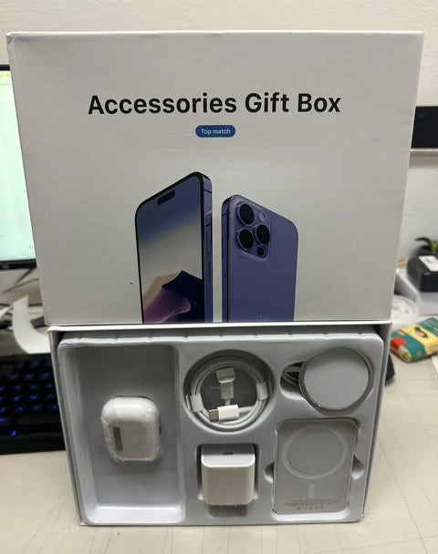 Universal Smartphone Accessories Gift Box Set 5 In 1