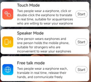 M75 Wireless Bluetooth AI Translator Earbuds(iPhone and Android Compatible)