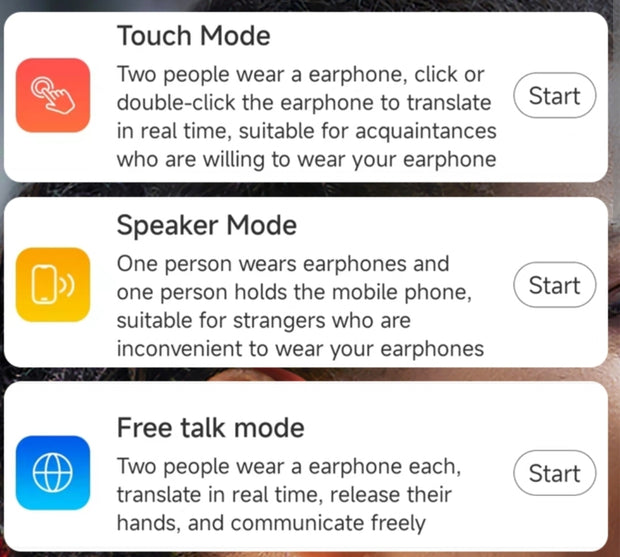 M75 Wireless Bluetooth AI Translator Earbuds(iPhone and Android Compatible)